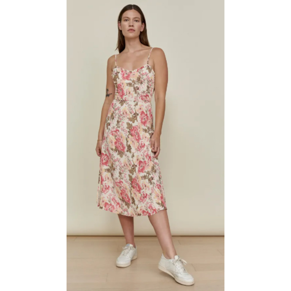 Reformation Cassandra floral midi dress size 2